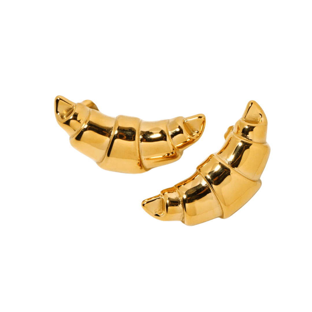 French Croissant EARRINGS Folie à Trois