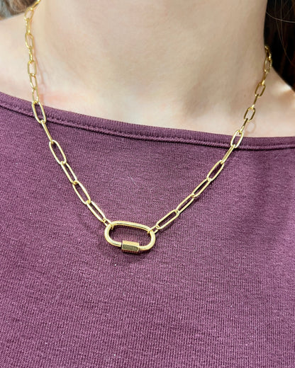 Chain link Charm NECKLACE