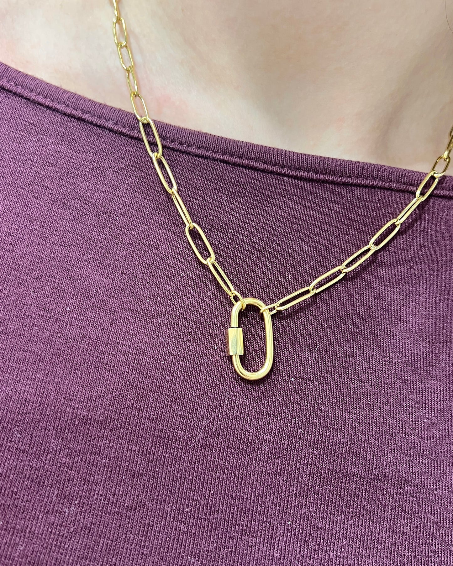 Chain link Charm NECKLACE