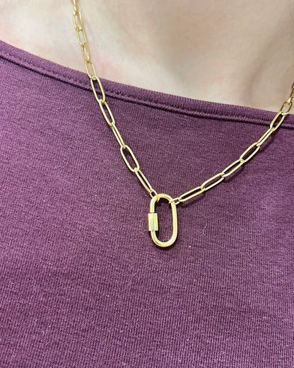 Chain link Charm NECKLACE