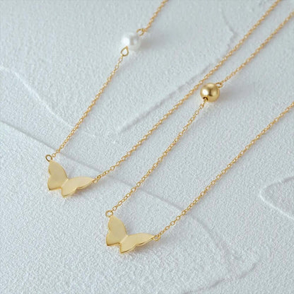 Butterfly NECKLACE Folie à Trois