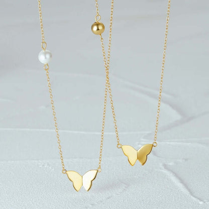 Butterfly NECKLACE Folie à Trois