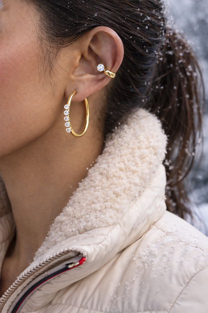 Ice Core DES BOUCLES D'OREILLES