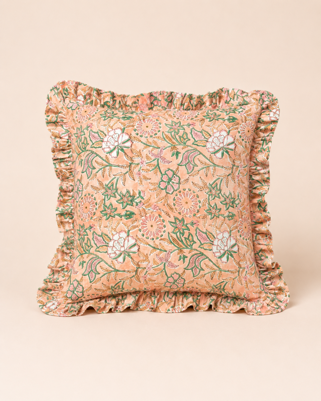 Peony Pink Square CUSHION