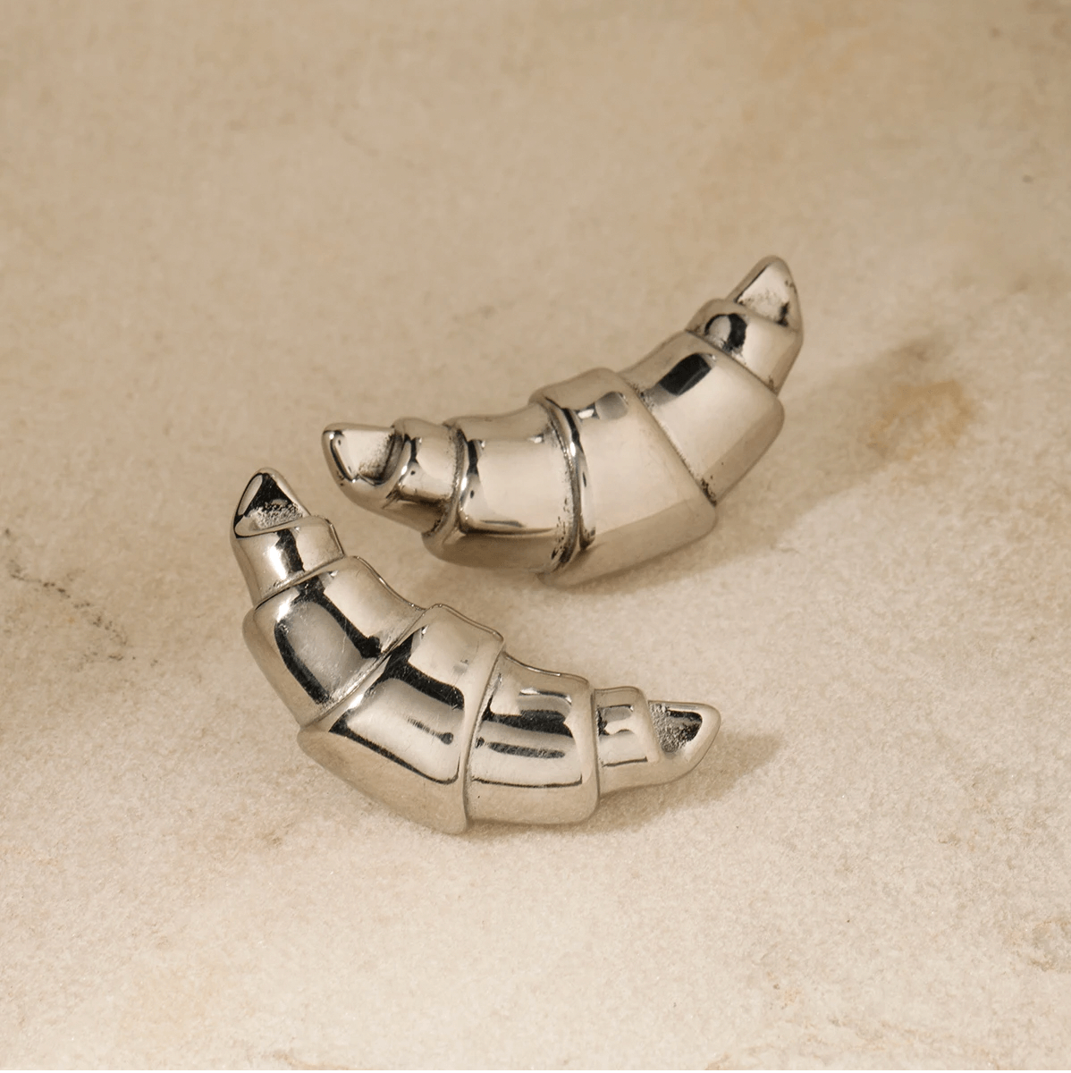 French Croissant EARRINGS Folie à Trois