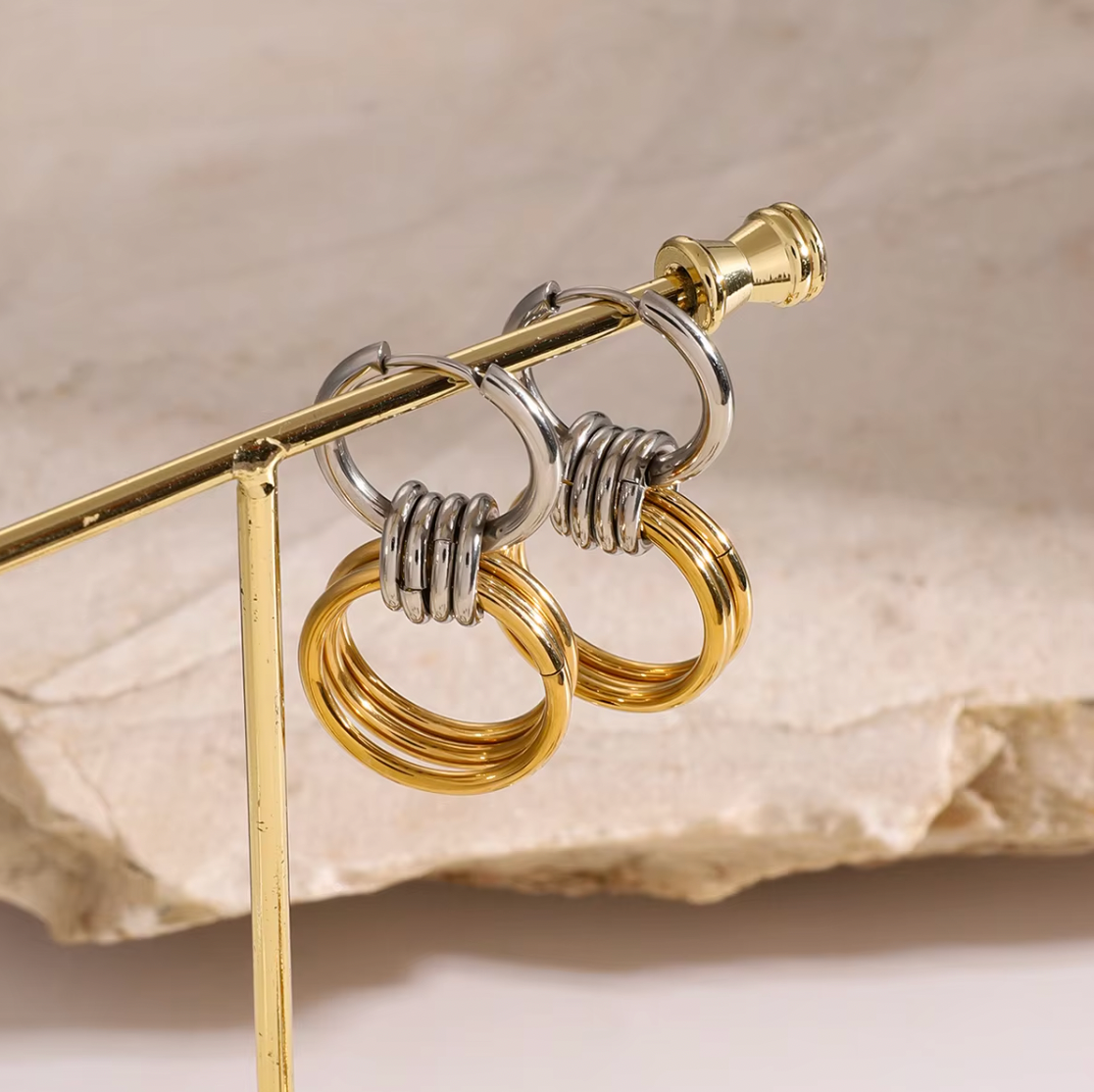 Silver Stardust BOUCLES D'OREILLES