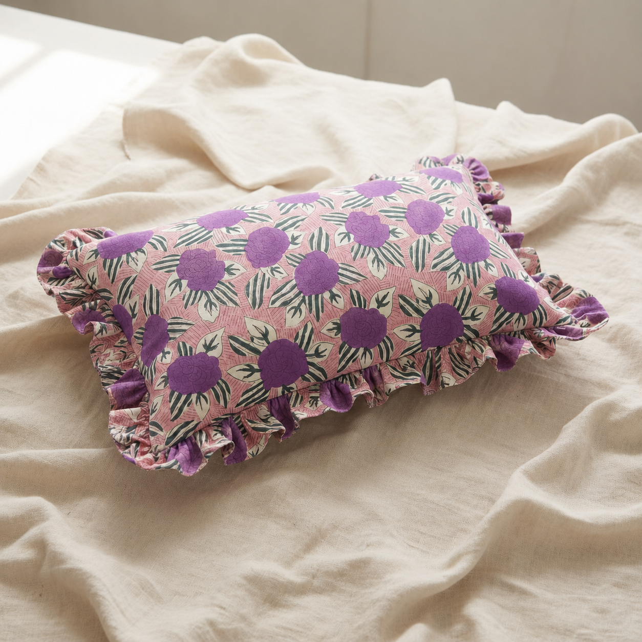 Violet Garden Rectangle CUSHION