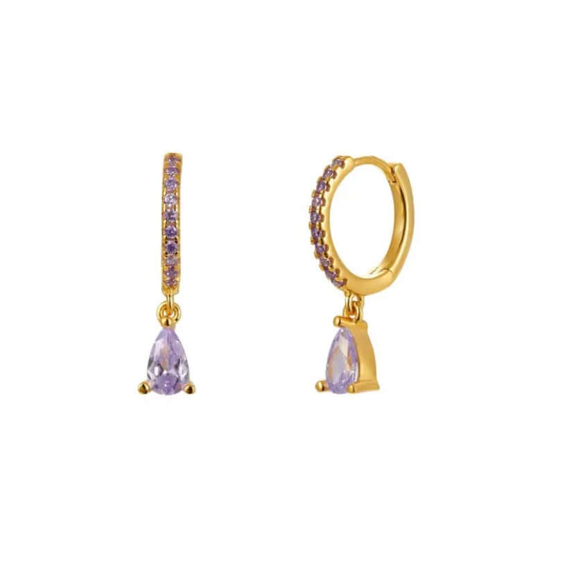 TEARDROP EARRINGS Folie à Trois