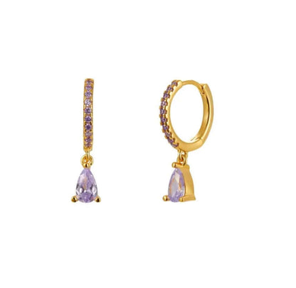 TEARDROP EARRINGS Folie à Trois
