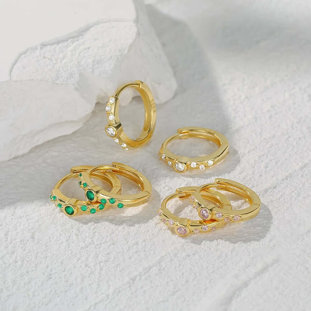 BOUCLES D'OREILLES Botanique
