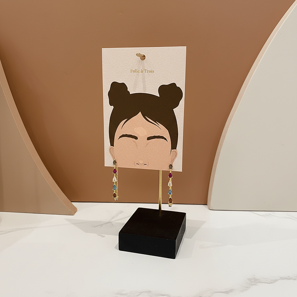 Hoop Card DISPLAY (NEW MODEL) Folie à Trois