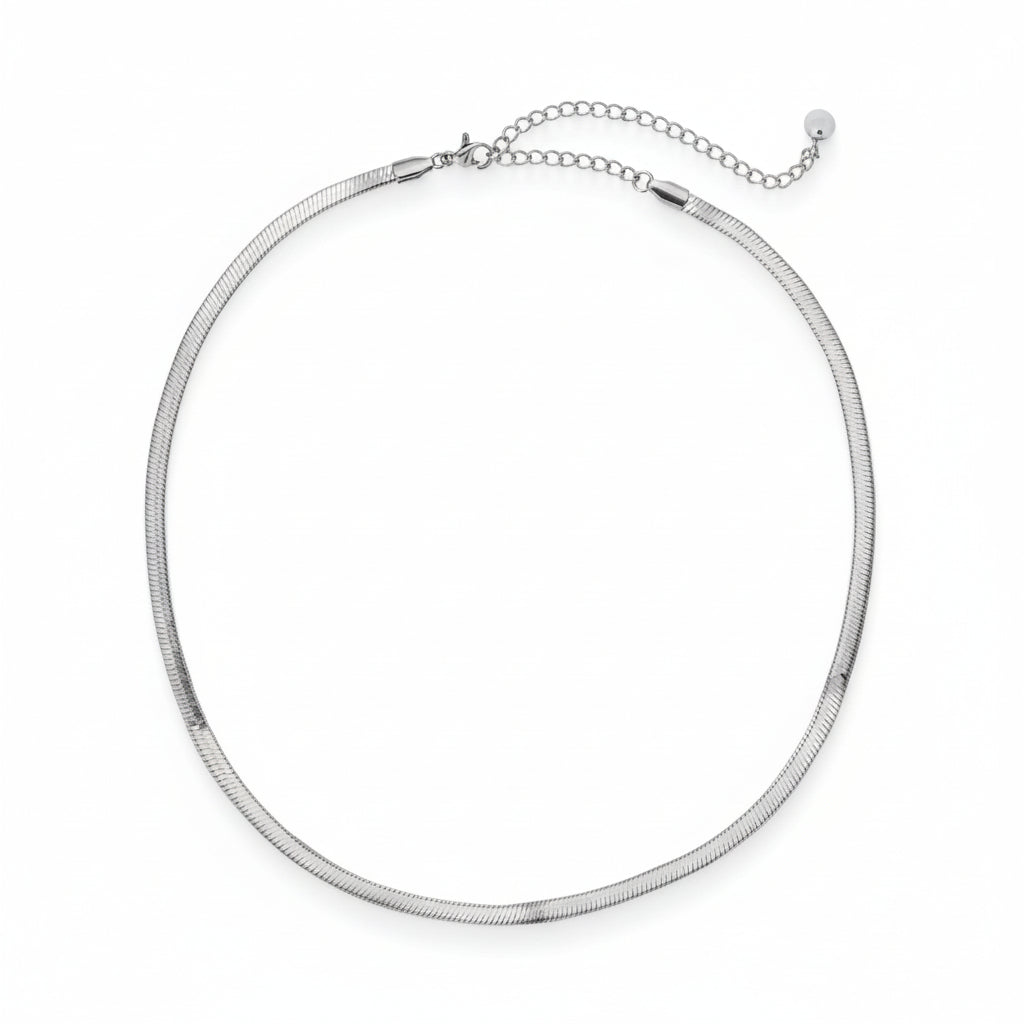 SNAKE SKIN NECKLACE Folie à Trois