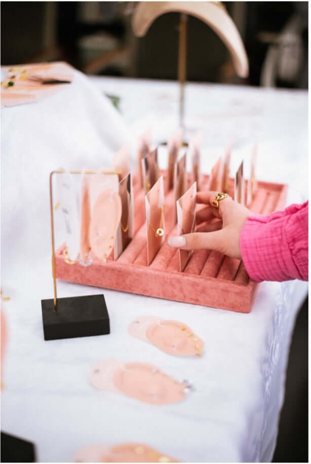 Jewelry Tray DISPLAY Folie à Trois