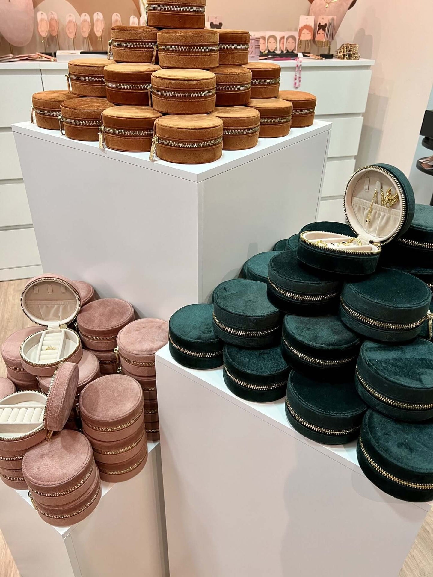 Travel Jewelry Case Folie à Trois