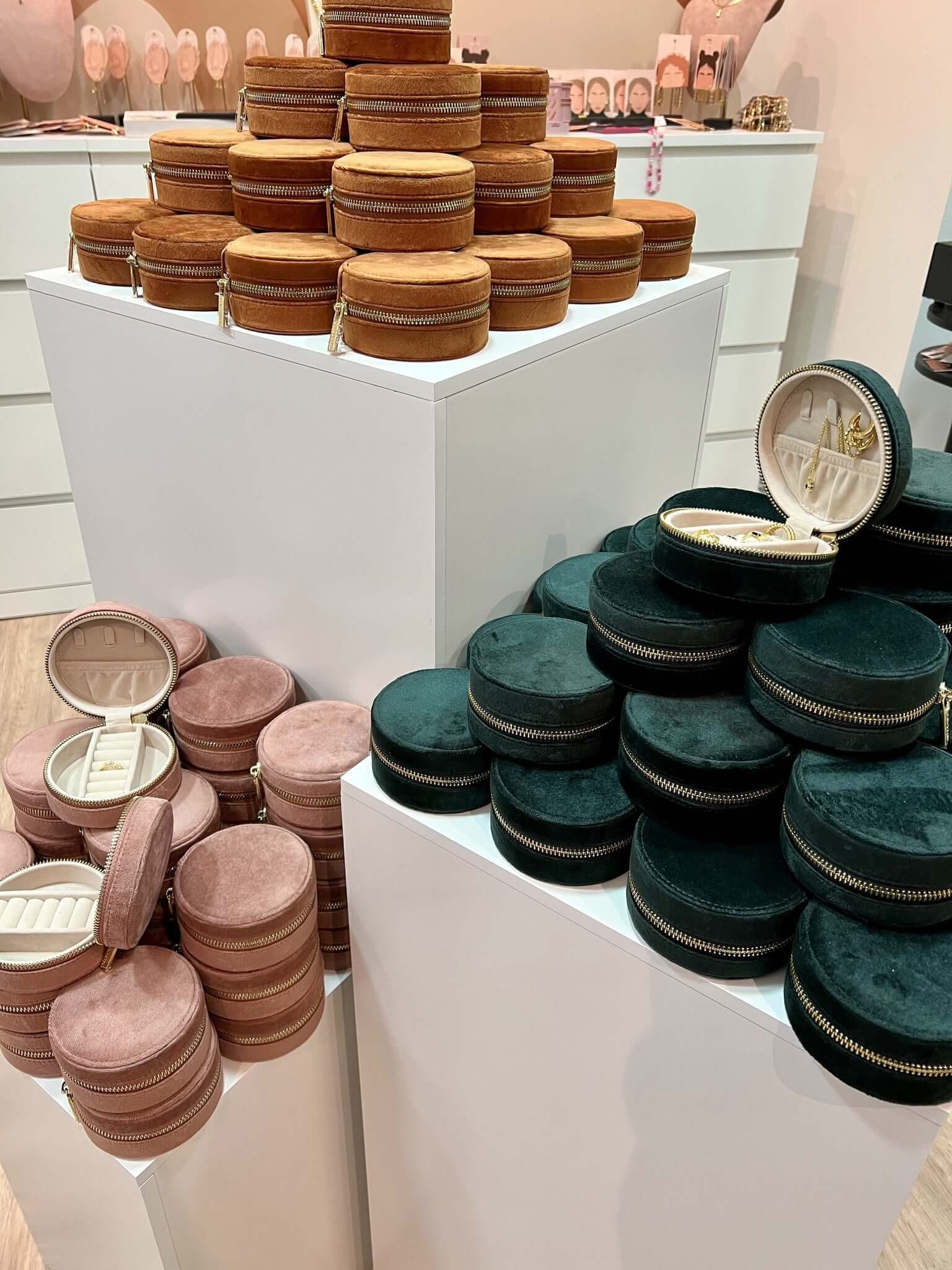 Travel Jewelry Case Folie à Trois