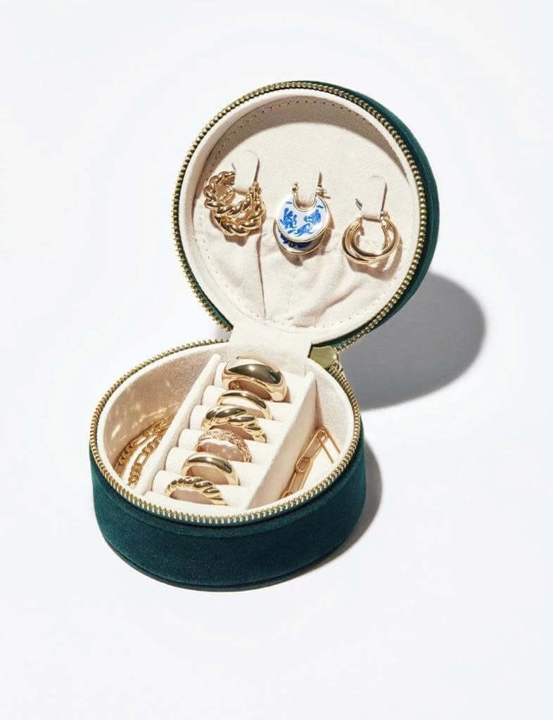 Travel Jewelry Case Folie à Trois