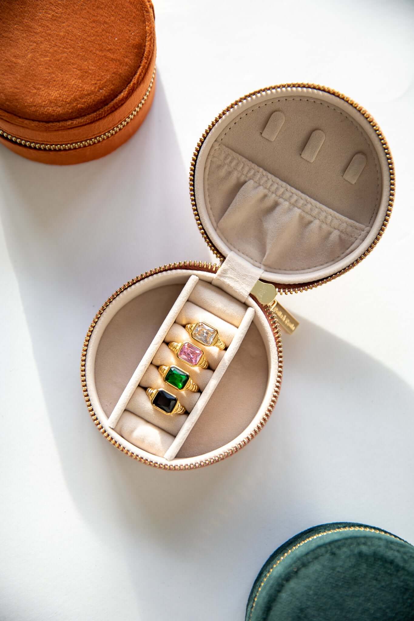 Travel Jewelry Case Folie à Trois