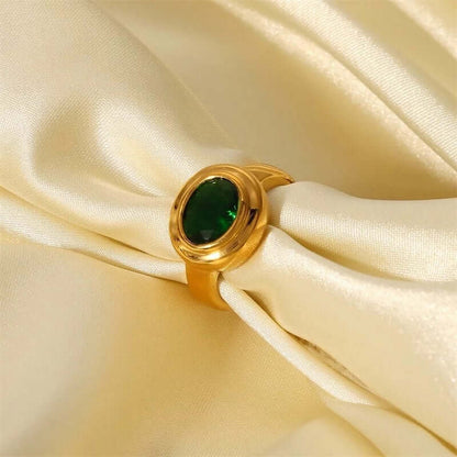 Vintage Style RING Folie à Trois