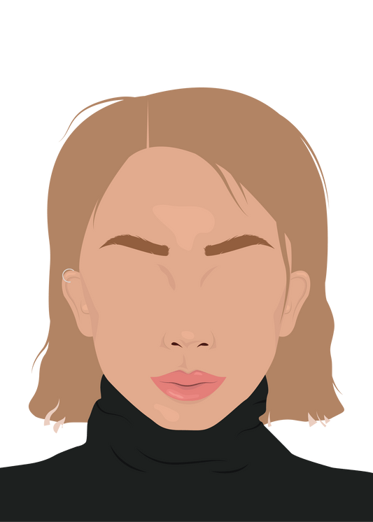 Volle Hoofd Folie à Trois