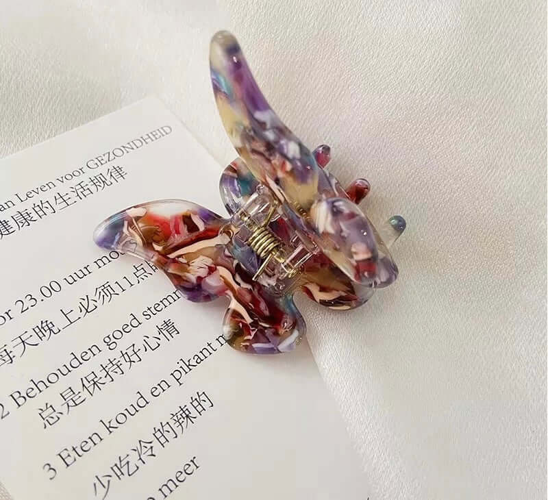 Falling For You Butterfly Hair Clip
