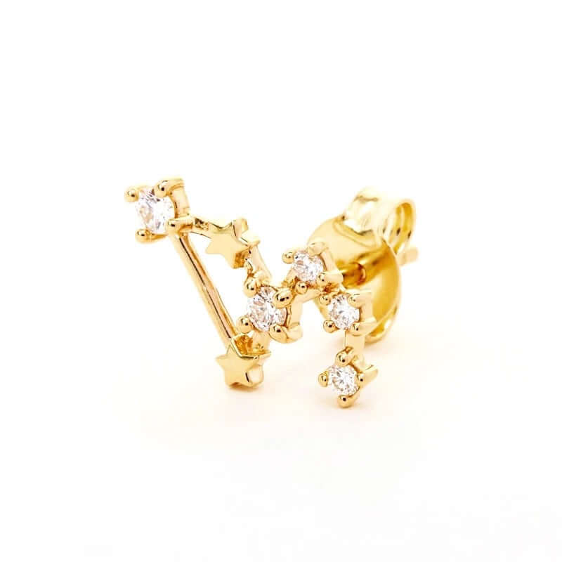 Zodiac Stud EARRINGS Folie à Trois