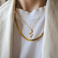SNAKE SKIN NECKLACE