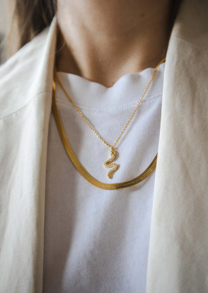 SNAKE SKIN KETTING