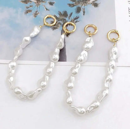 Short Pearl PHONE STRAP Folie à Trois